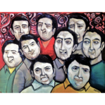 Canalhas – 100x76cm