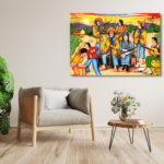 Lampião e Maria Bonita – 130x92cm