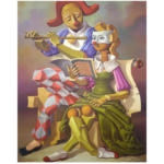 Uma Flauta a Dois – 50x70cm, 2018