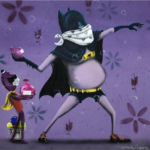 sep_Batman Renegado, 100x100cm, mista
