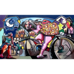 sep_Bike Ride – 90x150cm