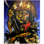 sep_Cangaceiro – 180x160cm, acrilico