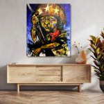 sep_Cangaceiro – 180x160cm, acrilico