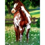 sep_Cavalo e Flores – 70x90cm