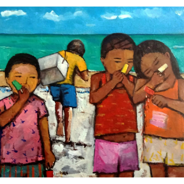 sep_Crianças na Praia – 86x91cm