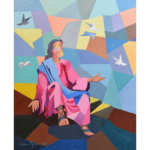 sep_Cristo de Assis – 53x65cm, 2020, óleo e linho