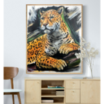 sep_Jaguar, Tinta acrílica sobre tela, 100x80CM, ano 2019, 1