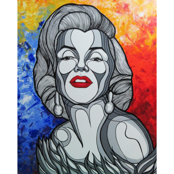 sep_Marilyn Monroe – 100x80cm