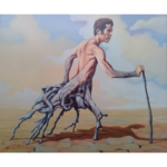 sep_Meio Homem Meio Árvore – 60x70cm, óleo