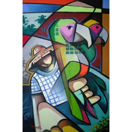 Meu Papagaio - 130x100cm