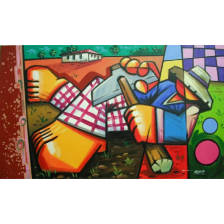 Na Roça - 130x100cm