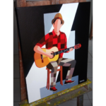 sep_O Encanto da Música 1 – 40x50cm, 2019, acrílica