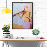 sep_Palhaço com Violino – 60x70cm