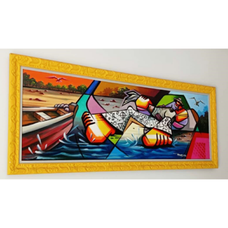 Pegando Peixe - 160x80cm