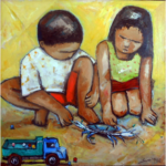 sep_Pegando Siri 1 – 70x70cm