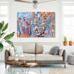 sep_Pelas Ondas – 150x100cm, óleo
