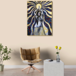 sep_Rá, Bailarina Solar – 70x100cm tecmista