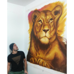 sep_Rainha, Acrílica sobre tela, 1,40×115 cm, ano 2020 (2)
