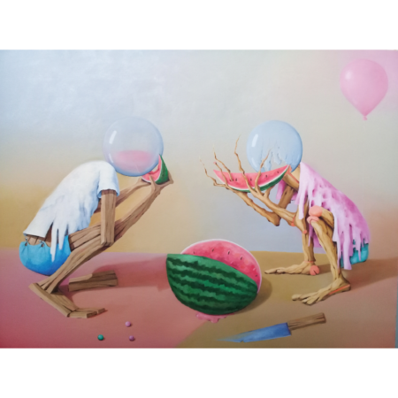 Realidade e Fantasia III - 80x100cm