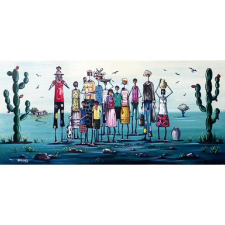 Retirantes - 140x65cm