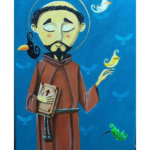 sep_São Francisco de Assis – 40x60cm, mista