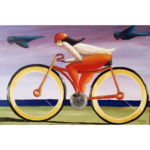 store_Ciclista e Pássaros – 40x60cm