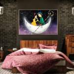 sep_Amantes na Lua – 80x100cm, mista