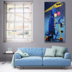 sep_Batman de Patinete – 70x140cm, mista