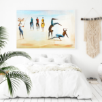 sep_Capoeira da Bahia – 50x70cm, releitura Carybé