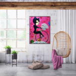 sep_Mulher Gato – 120x100cm, mista