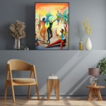 sep_Samba – 50x70cm, releitura Carybé
