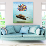 sep_Tanque Mais Amor – 100x100cm, mista