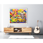Festa Animal – 100x120cm,1