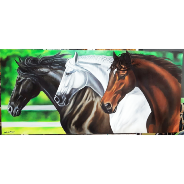 sep_O Trio de Cavalos – 80x150cm