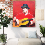 Cantante 50x40cm