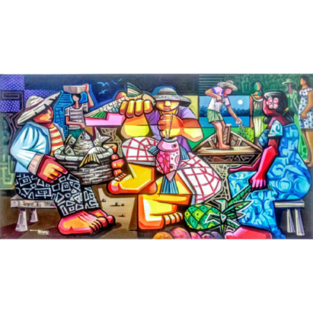 Dilemas da Pesca - 70x140cm