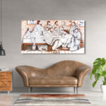 Jesus Lava os Pés – 120x60cm