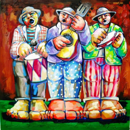 Trio Nordestino - 90x90cm