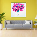 Flores – 90x90cm