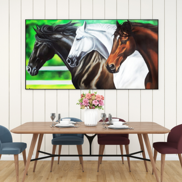 sep_O Trio de Cavalos – 80x150cm,2