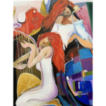 Expressionismo Inspiração Música – 80x60cm,1