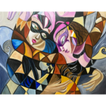 Não me Agarre, me Deixa Solta – 100x100cm,1