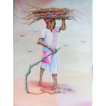 Pegando Lenha – 50x70cm