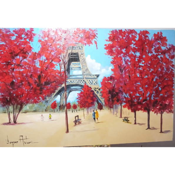 Primavera em Paris – 150x90cm,1