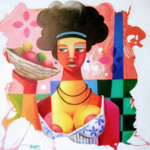 A Morena e os Frutos