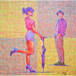 Encontro Casual – 100x100cm