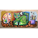 Gato Pintor – 160x70cm