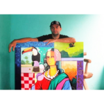 Monalisa Écológica e Tropical – 100x100cm,1