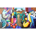 Primeiros Habitantes 1 – 100x80cm