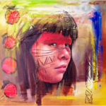 Princesa da Floresta – 90x90cm